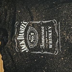 Jack Daniel's acid wash T shiRT